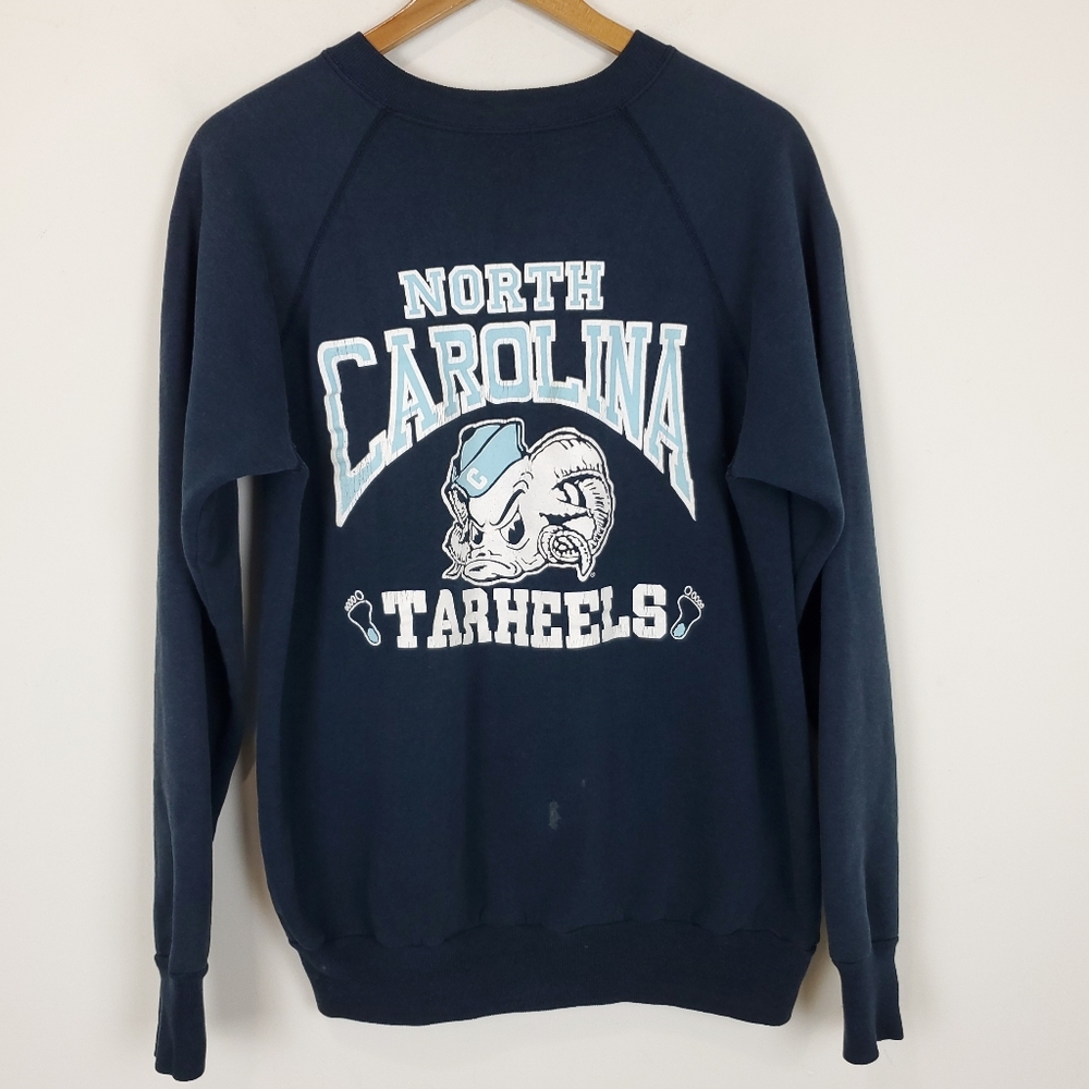 Vintage Parnill North Carolina Tar Heels Raglan Sleeve Sweatshirt